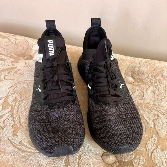 Puma Enzo Beta Woven * Size 9-1/2 Mens * Black/Black * Athletic * Lightweight - Picture 7 of 8